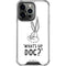 Looney Tunes Bugs Bunny Whats Up Doc iPhone 16 Pro Clear Case
