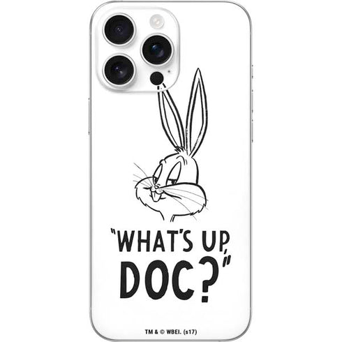 Looney Tunes Bugs Bunny Whats Up Doc iPhone 16 Pro Max Skin