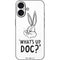 Looney Tunes Bugs Bunny Whats Up Doc iPhone 16 Skin