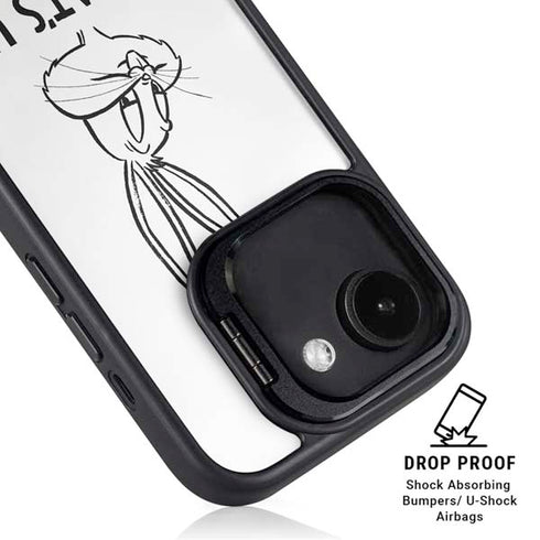 Looney Tunes Bugs Bunny Whats Up Doc iPhone 16e Kickstand Case