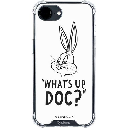 Looney Tunes Bugs Bunny Whats Up Doc iPhone 16e Clear Case