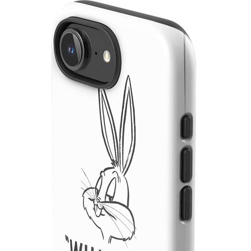 Looney Tunes Bugs Bunny Whats Up Doc iPhone 16e Impact Case