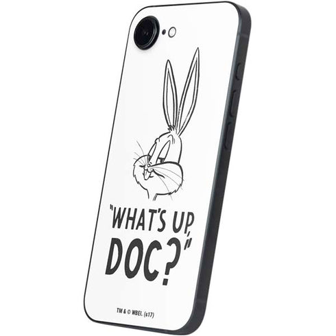 Looney Tunes Bugs Bunny Whats Up Doc iPhone 16e Skin