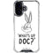 Looney Tunes Bugs Bunny Whats Up Doc iPhone 17 Clear Case