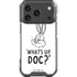 Looney Tunes Bugs Bunny Whats Up Doc iPhone 18 Pro Clear Case