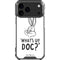 Looney Tunes Bugs Bunny Whats Up Doc iPhone 18 Pro Max Clear Case
