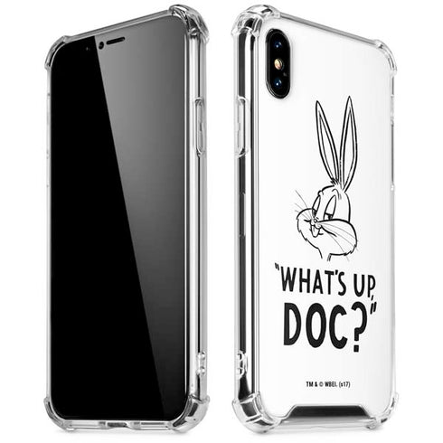 Looney Tunes Bugs Bunny Whats Up Doc iPhone X/XS Clear Case
