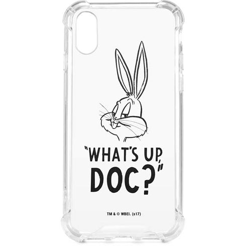 Looney Tunes Bugs Bunny Whats Up Doc iPhone XS Clear Case