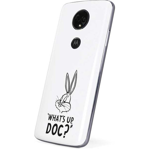 Looney Tunes Bugs Bunny Whats Up Doc Moto E5 Plus Skin