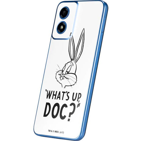 Looney Tunes Bugs Bunny Whats Up Doc Moto G Play 4G (2024) Skin