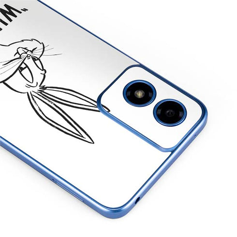 Looney Tunes Bugs Bunny Whats Up Doc Moto G Play 4G (2024) Skin
