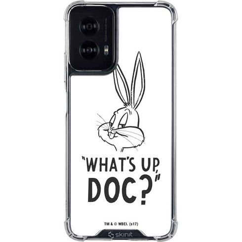 Looney Tunes Bugs Bunny Whats Up Doc Moto G Power 5G (2024) Clear Case
