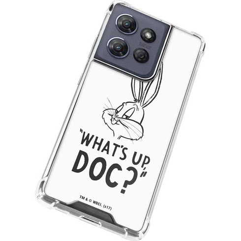 Looney Tunes Bugs Bunny Whats Up Doc Moto G Power 5G (2025) Clear Case