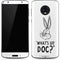 Looney Tunes Bugs Bunny Whats Up Doc Moto G6 Skin