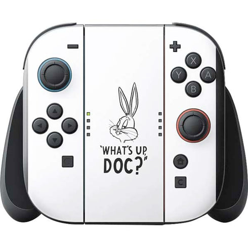 Looney Tunes Bugs Bunny Whats Up Doc Nintendo Switch 2 (2025) with Joy-Con Skin