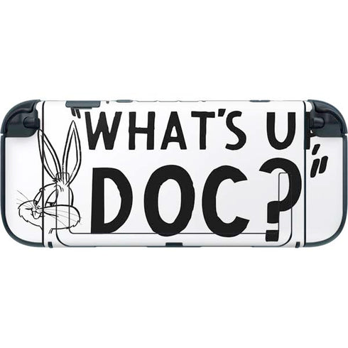 Looney Tunes Bugs Bunny Whats Up Doc Nintendo Switch 2 (2025) with Joy-Con Skin