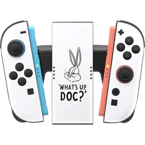 Looney Tunes Bugs Bunny Whats Up Doc Nintendo Switch 2 (2025) Joy-Con Controller Skin