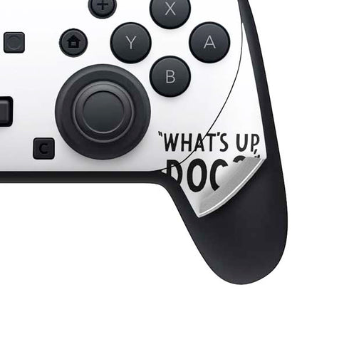 Looney Tunes Bugs Bunny Whats Up Doc Nintendo Switch 2 (2025) Pro Controller Skin