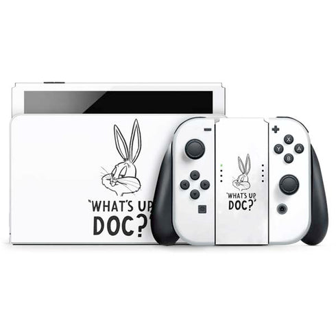 Looney Tunes Bugs Bunny Whats Up Doc Nintendo Skins