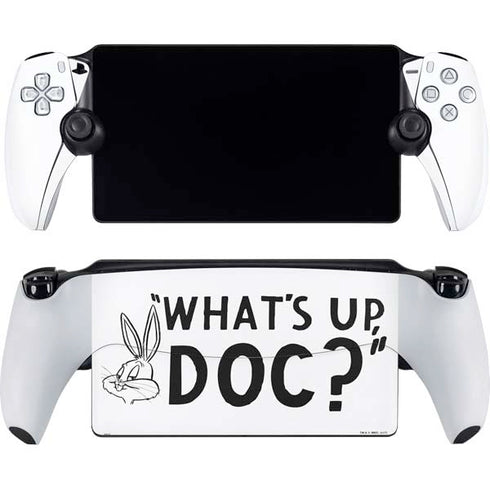 Looney Tunes Bugs Bunny Whats Up Doc PlayStation Portal Remote Player Skin