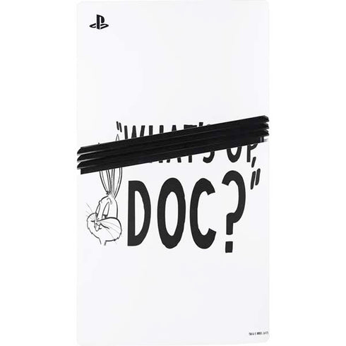 Looney Tunes Bugs Bunny Whats Up Doc PS5 Pro Bundle Skin