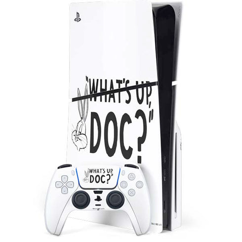Looney Tunes Bugs Bunny Whats Up Doc PlayStation PS5 Skins