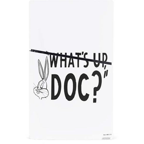 Looney Tunes Bugs Bunny Whats Up Doc PS5 Slim Digital Edition Console Skin