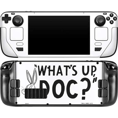 Looney Tunes Bugs Bunny Whats Up Doc Steam Deck Handheld Gaming Computer OLED Skin