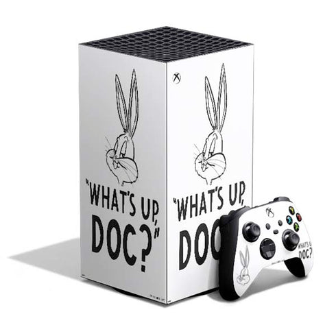 Looney Tunes Bugs Bunny Whats Up Doc XBox Series X Digital Edition Bundle Skin