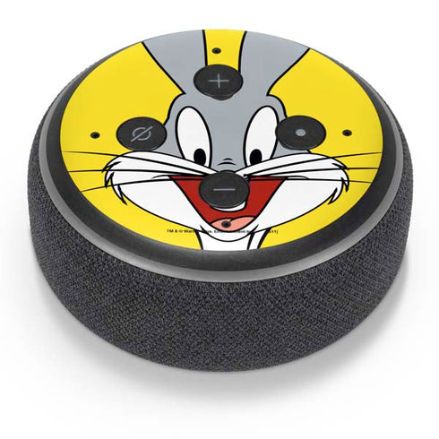 Looney Tunes Bugs Bunny Zoomed In Amazon Echo Dot Skin