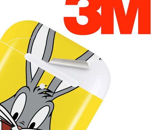 Looney Tunes Bugs Bunny Zoomed In Apple AirPods 2 Skin