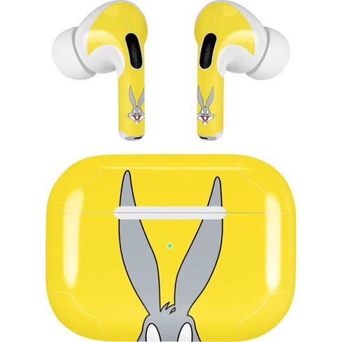 Looney Tunes Bugs Bunny Zoomed In AirPods Skins