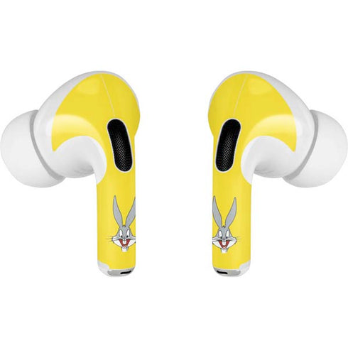Looney Tunes Bugs Bunny Zoomed In Apple AirPods Pro Skin