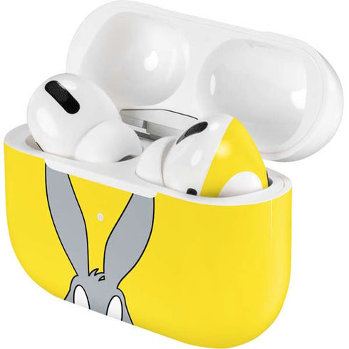 Looney Tunes Bugs Bunny Zoomed In AirPods Skins