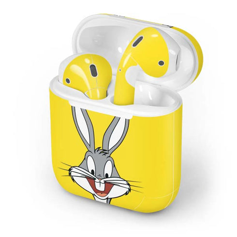 Looney Tunes Bugs Bunny Zoomed In Apple AirPods Skin