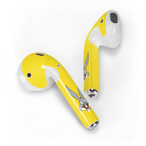 Looney Tunes Bugs Bunny Zoomed In Apple AirPods Skin