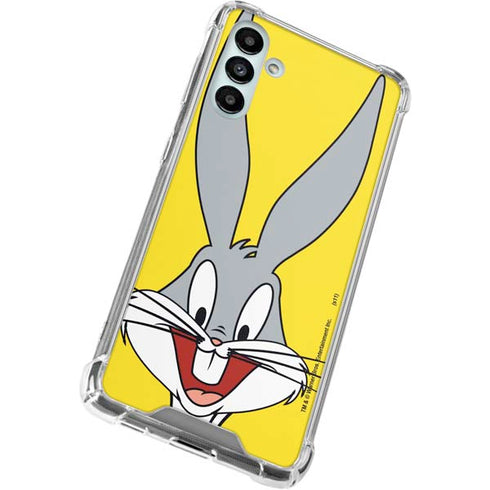 Looney Tunes Bugs Bunny Zoomed In Galaxy A13 5G Clear Case