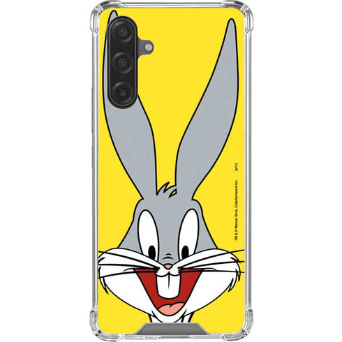 Looney Tunes Bugs Bunny Zoomed In Galaxy A17 Clear Case