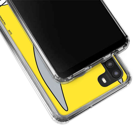 Looney Tunes Bugs Bunny Zoomed In Galaxy A21 Clear Case