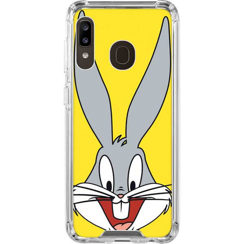Looney Tunes Bugs Bunny Zoomed In Galaxy A30 Clear Case