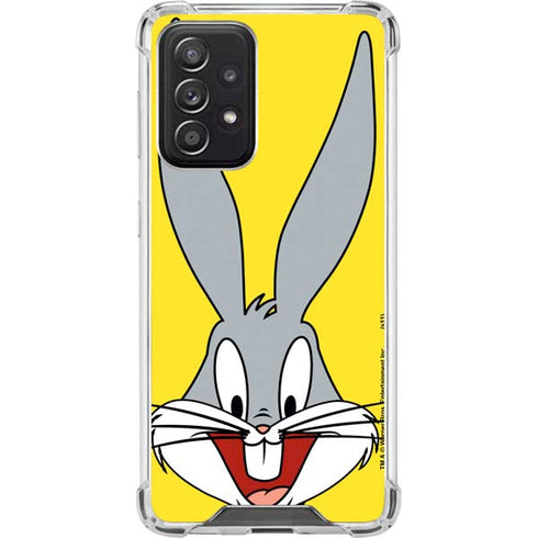 Looney Tunes Bugs Bunny Zoomed In Galaxy A52 5G Clear Case