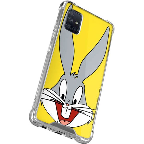 Looney Tunes Bugs Bunny Zoomed In Galaxy A71 5G Clear Case