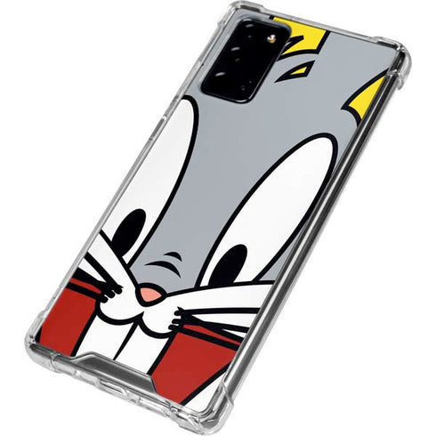 Looney Tunes Bugs Bunny Zoomed In Galaxy Note20 5G Clear Case