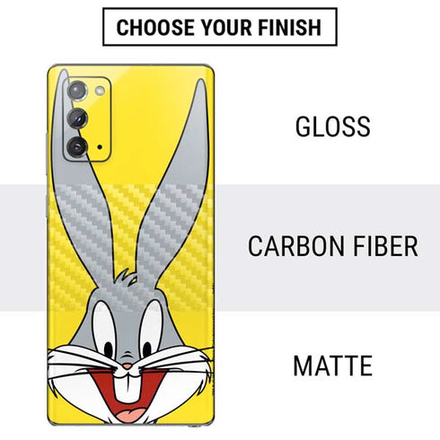 Looney Tunes Bugs Bunny Zoomed In Galaxy Note20 5G Skin