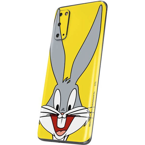 Looney Tunes Bugs Bunny Zoomed In Galaxy S20 Skin