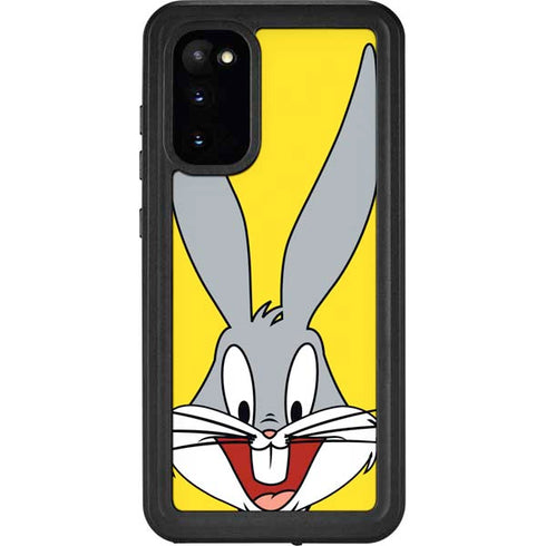 Looney Tunes Bugs Bunny Zoomed In Galaxy S20 Waterproof Case
