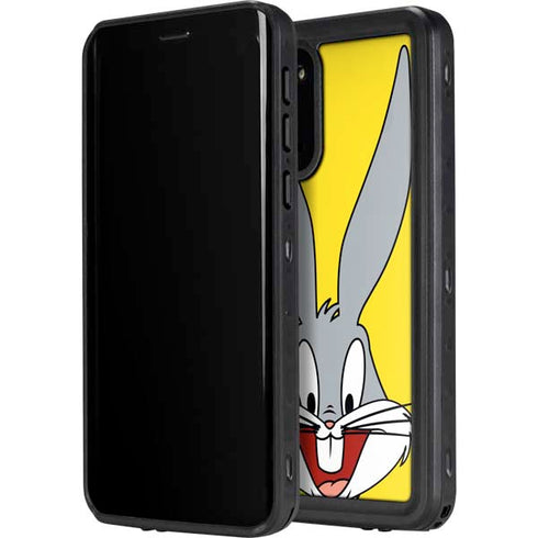 Looney Tunes Bugs Bunny Zoomed In Galaxy S20 Waterproof Case