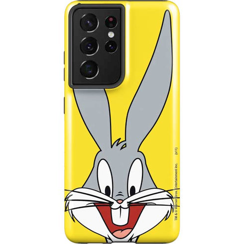 Looney Tunes Bugs Bunny Zoomed In Galaxy S21 Ultra 5G Pro Case