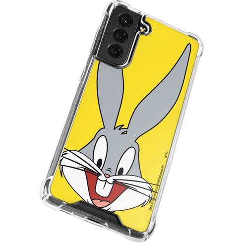 Looney Tunes Bugs Bunny Zoomed In Galaxy S22 Clear Case