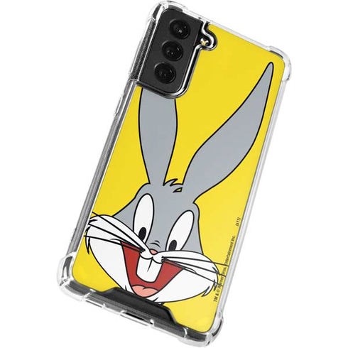 Looney Tunes Bugs Bunny Zoomed In Galaxy S22 Plus Clear Case